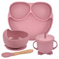 Silicone Baby Feeding Spoon Set - # BAGE21110006