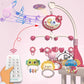 Musical Baby Crib Mobile Lights Music Projection Remote Control Toy