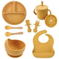 Food Grade Silicone Baby Feeding Dish Set