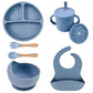 Food Grade Silicone Baby Feeding Dish Set