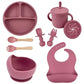 Food Grade Silicone Baby Feeding Dish Set