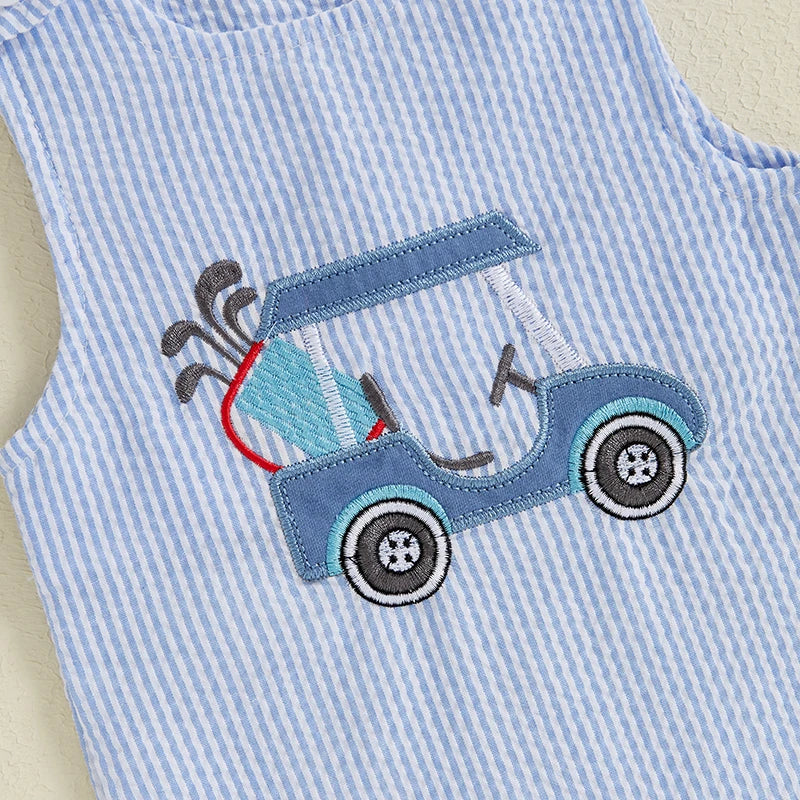 Organic Cable Knit Baby Sweater Romper Sleeveless Striped Embroidery Jumpsuit