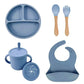 Food Grade Silicone Baby Feeding Dish Set