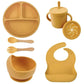 Food Grade Silicone Baby Feeding Dish Set