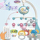 Musical Baby Crib Mobile Lights Music Projection Remote Control Toy