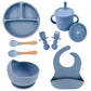 Food Grade Silicone Baby Feeding Dish Set