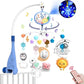 Musical Baby Crib Mobile Lights Music Projection Remote Control Toy