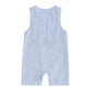 Organic Cable Knit Baby Sweater Romper Sleeveless Striped Embroidery Jumpsuit