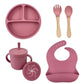 Food Grade Silicone Baby Feeding Dish Set