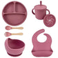 Food Grade Silicone Baby Feeding Dish Set