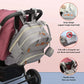 3 in 1 Diaper Bag Backpack with Foldable Baby Bed & USB