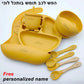 Silicone Baby Feeding Plate Set with Suction Bowl