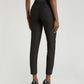Slim Leg Maternity Work Pants in Black