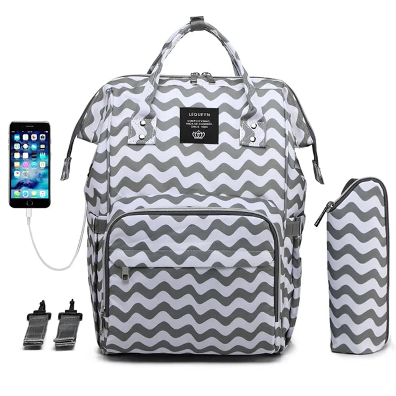 USB Diaper Baby Bag - # BAGEG11910001