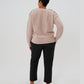 Elizabeth Under Belly Maternity Pants in All-Season Wool