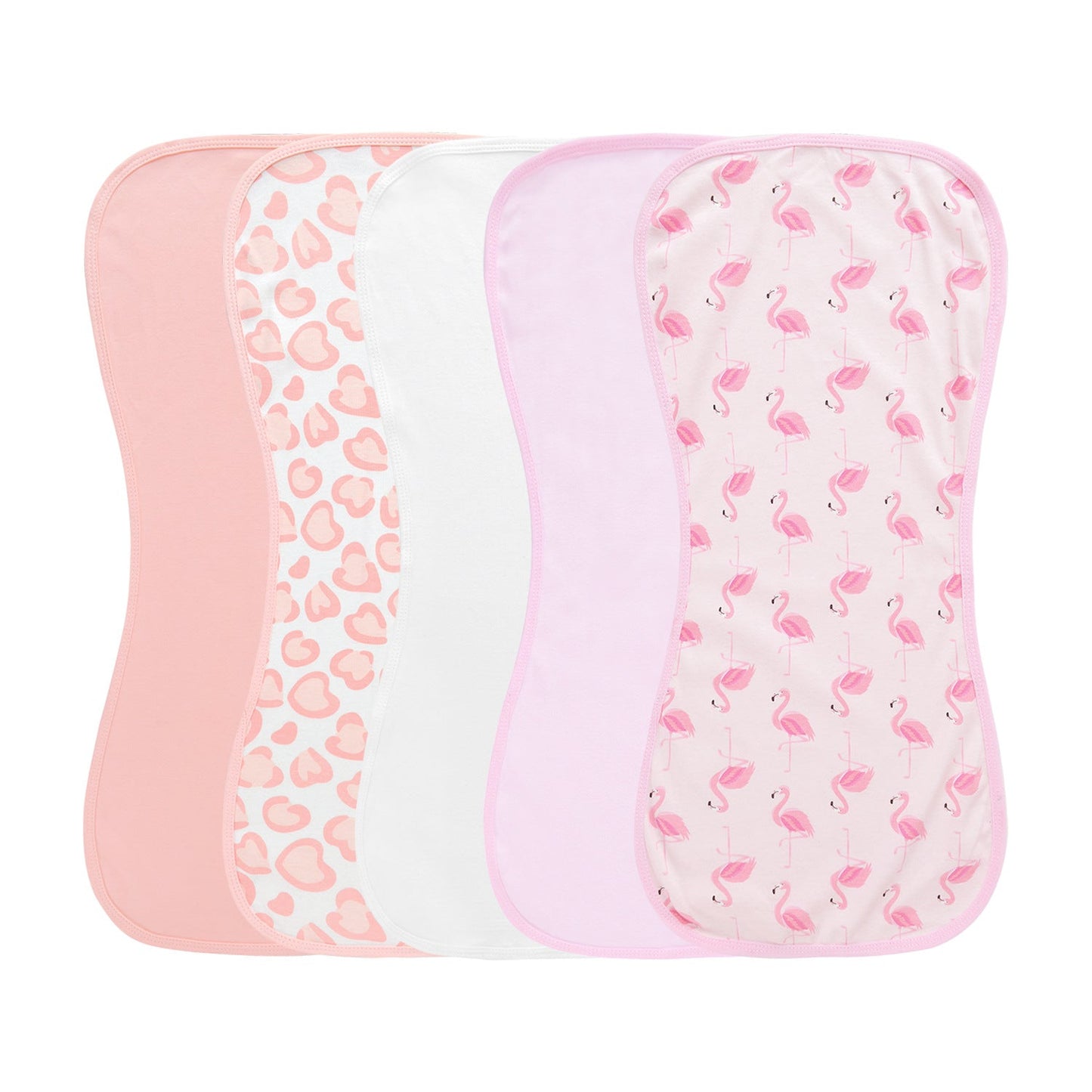 Newborn And Infant Cotton Burp Clothsbibs