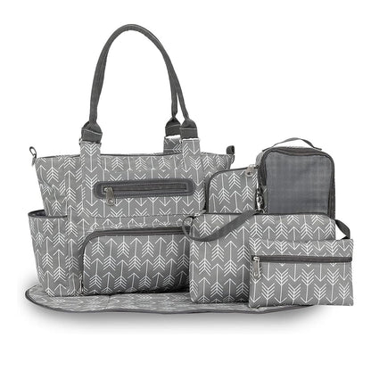 8Pcs Baby Nappy Diaper Bags Set
