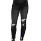Maternity Jeans - High Waist Belly Support Casual Pants