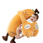 Baby Banana Teether Safe Silicone Teething Toy for 0–12 Months