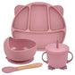 Silicone Baby Feeding Spoon Set - # BAGE21110006