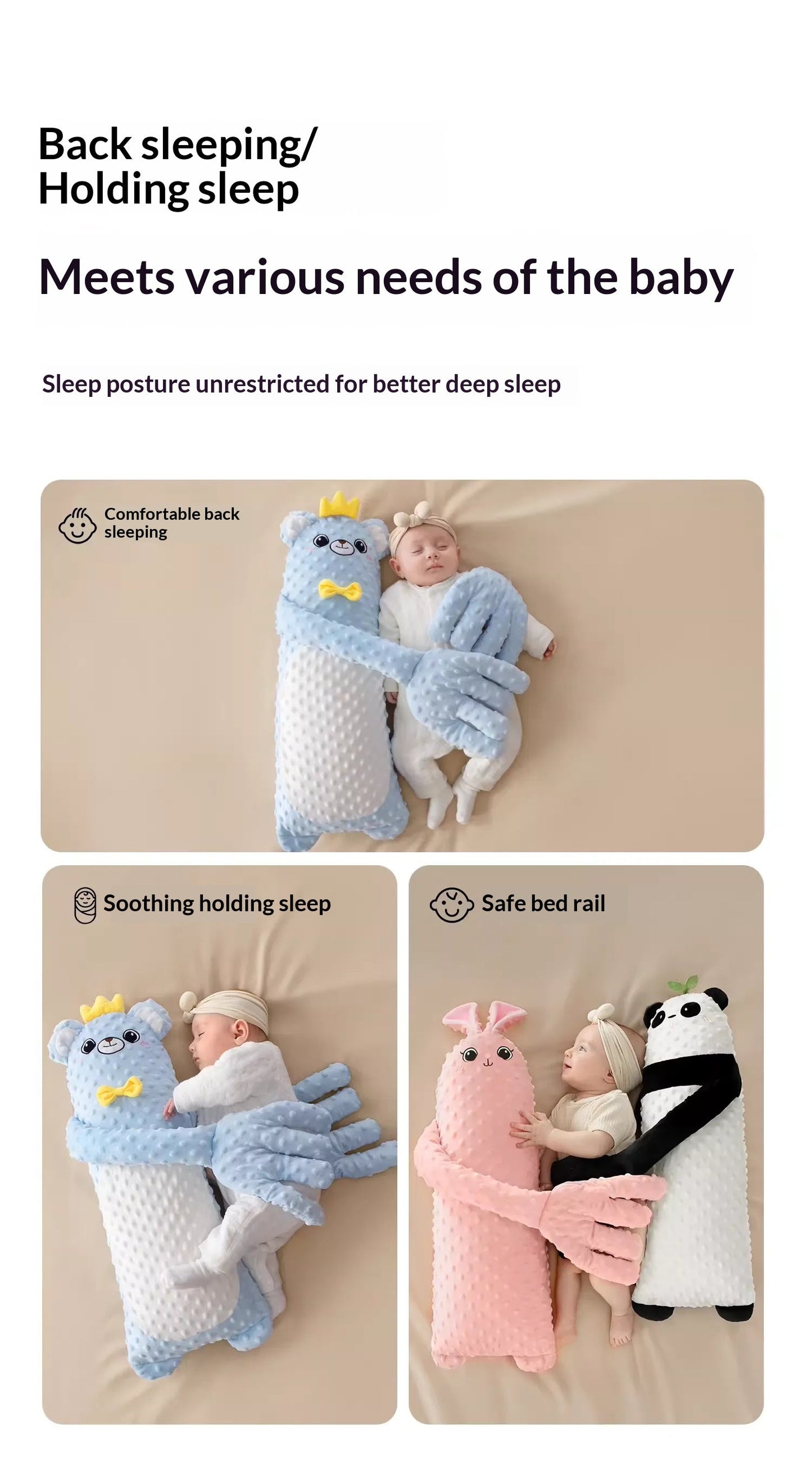 Baby Soothing Sleep Companion Interactive Sensory Toy 0–12 Months