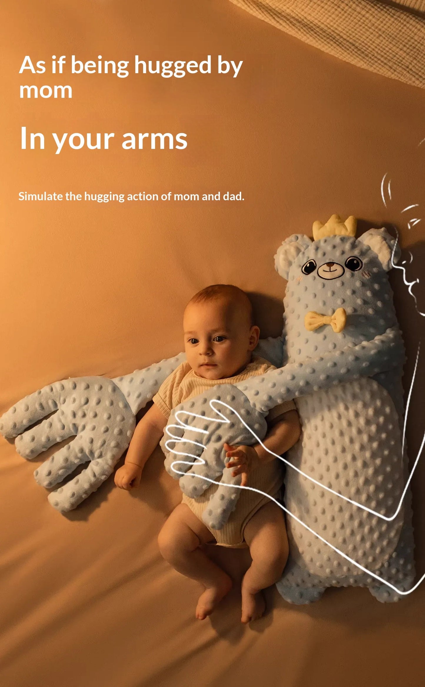 Baby Soothing Sleep Companion Interactive Sensory Toy 0–12 Months