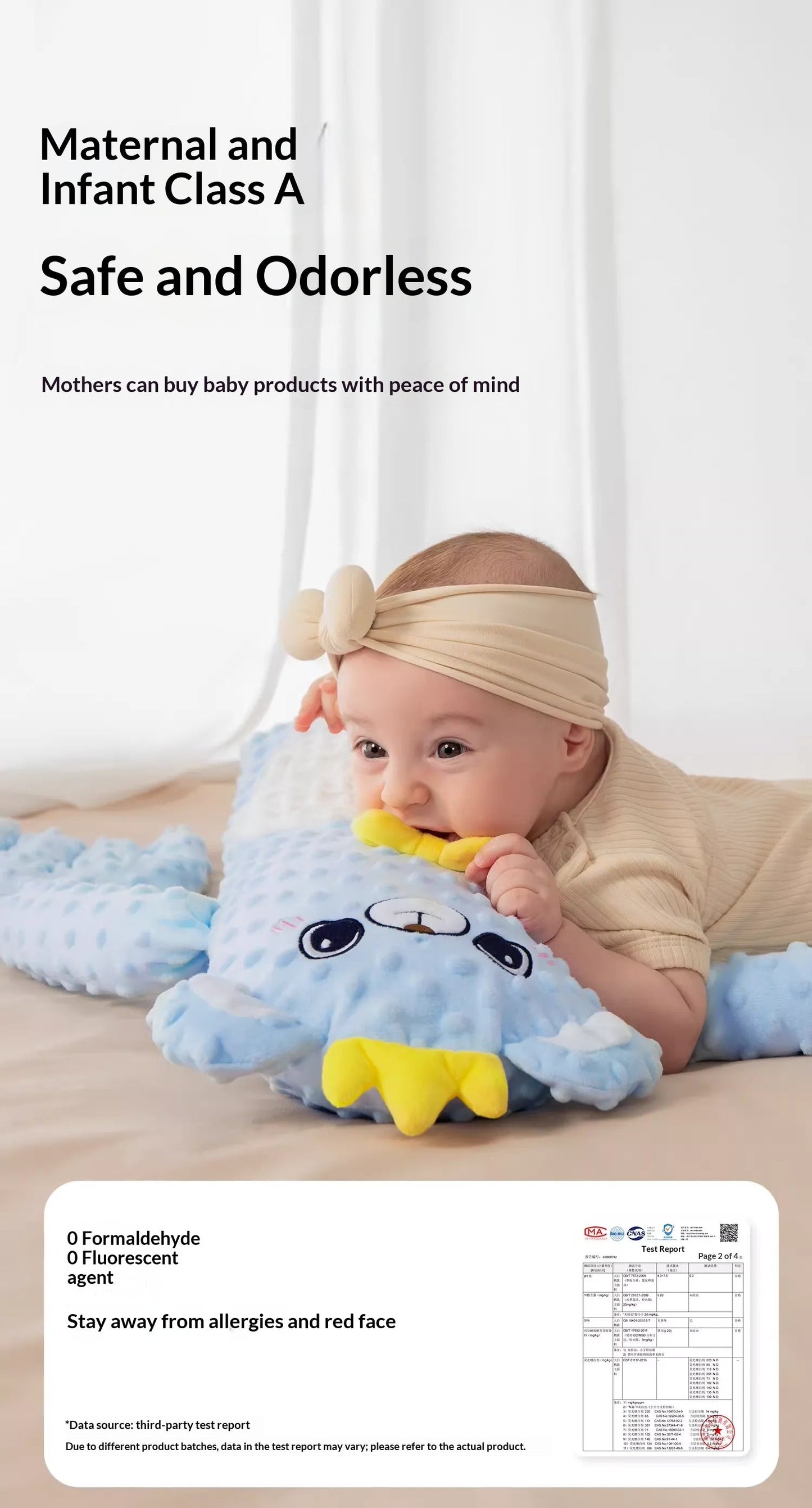 Baby Soothing Sleep Companion Interactive Sensory Toy 0–12 Months